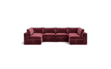 Load image into Gallery viewer, Ciello XL - Sectional - Bordeaux - Regular Backrest
