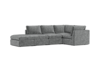 Load image into Gallery viewer, Ciello - Sectional - Basalt - High Angled
