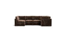 Load image into Gallery viewer, Ciello - Sectional - Espresso - High Angled
