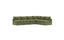 Load image into Gallery viewer, Ciello XL - Sectional - Cypress Green - Regular Backrest

