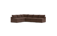 Load image into Gallery viewer, Ciello XL - Sectional - Chocolate - Regular Backrest
