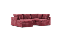 Load image into Gallery viewer, Ciello XL - Sectional - Bordeaux - High Angled

