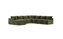 Load image into Gallery viewer, Ciello - Sectional - Sage - Regular Backrest
