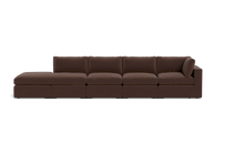 Load image into Gallery viewer, Ciello XL - Sofa - Chocolate - Regular Backrest
