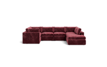 Load image into Gallery viewer, Ciello XL - Sectional - Bordeaux - Regular Backrest
