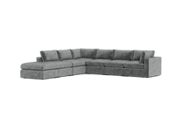 Load image into Gallery viewer, Ciello XL - Sectional - Basalt - Regular Backrest
