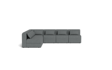 Load image into Gallery viewer, Atmosphere Sleeper Sofa &amp; Sectional - Rounded Backrest - Nightfall
