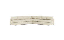Load image into Gallery viewer, Ciello XL - Sectional - Sunset Beige - Regular Backrest
