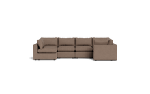 Load image into Gallery viewer, Ciello XL - Sectional - Mocha - Regular Backrest
