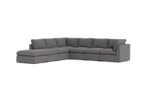 Load image into Gallery viewer, Ciello - Sectional - Storm Grey - High Angled
