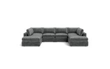 Load image into Gallery viewer, Ciello XL - Sectional - Basalt - Regular Backrest
