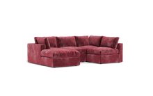 Load image into Gallery viewer, Ciello - Sectional - Bordeaux - Regular Backrest
