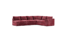Load image into Gallery viewer, Ciello XL - Sectional - Bordeaux - High Angled
