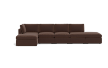 Load image into Gallery viewer, Ciello XL - Sofa - Chocolate - High Angled
