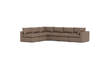 Load image into Gallery viewer, Ciello XL - Sectional - Mocha - Regular Backrest
