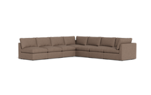 Load image into Gallery viewer, Ciello XL - Sectional - Mocha - High Angled
