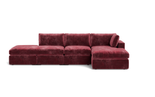 Load image into Gallery viewer, Ciello - Sofa - Bordeaux - Regular Backrest
