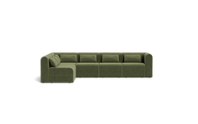 Load image into Gallery viewer, Atmosphere Sleeper Sofa &amp; Sectional - Rounded Backrest - Cypress Green
