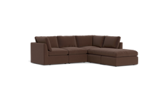 Load image into Gallery viewer, Ciello - Sectional - Chocolate - High Angled
