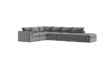 Load image into Gallery viewer, Ciello XL - Sectional - Basalt - Regular Backrest
