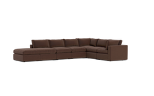 Load image into Gallery viewer, Ciello - Sectional - Chocolate - Regular Backrest
