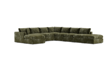 Load image into Gallery viewer, Ciello - Sectional - Sage - Regular Backrest
