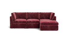 Load image into Gallery viewer, Ciello - Sofa - Bordeaux - High Angled
