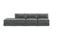 Load image into Gallery viewer, Ciello XL - Sofa - Basalt - Regular Backrest

