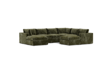 Load image into Gallery viewer, Ciello - Sectional - Sage - Regular Backrest
