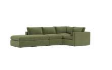 Load image into Gallery viewer, Ciello XL - Sectional - Cypress Green - Regular Backrest
