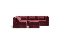 Load image into Gallery viewer, Atmosphere Sleeper Sofa &amp; Sectional - Rounded Backrest - Bordeaux
