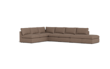 Load image into Gallery viewer, Ciello XL - Sectional - Mocha - High Angled
