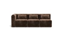 Load image into Gallery viewer, Atmosphere Storage - Sofa - Rounded Backrest - Espresso
