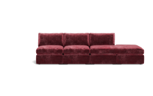 Load image into Gallery viewer, Ciello - Sofa - Bordeaux - Regular Backrest
