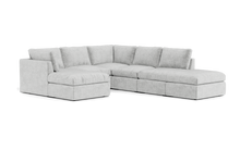 Load image into Gallery viewer, Ciello - Sectional - Limestone - High Angled

