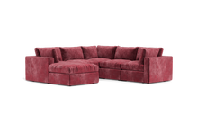 Load image into Gallery viewer, Ciello XL - Sectional - Bordeaux - Regular Backrest

