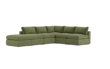 Load image into Gallery viewer, Ciello XL - Sectional - Cypress Green - Regular Backrest
