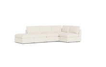 Load image into Gallery viewer, Ciello XL - Sectional - Snowdrift - High Angled
