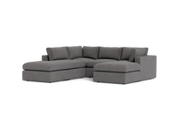 Load image into Gallery viewer, Ciello XL - Sectional - Storm Grey - Regular Backrest
