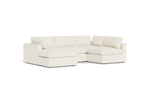 Load image into Gallery viewer, Ciello XL - Sectional - Snowdrift - Regular Backrest
