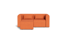 Load image into Gallery viewer, Atmosphere Sleeper Sofa &amp; Sectional - Rounded Backrest - Tangerine
