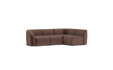 Load image into Gallery viewer, Cassini - Corner Sectional - Chocolate
