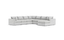 Load image into Gallery viewer, Ciello XL - Sectional - Limestone - Regular Backrest
