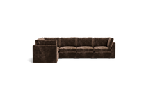 Load image into Gallery viewer, Ciello - Sectional - Espresso - High Angled
