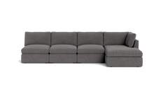 Load image into Gallery viewer, Ciello XL - Sofa - Storm Grey - High Angled
