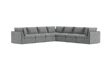 Load image into Gallery viewer, Ciello XL - Sectional - Basalt - High Angled
