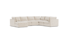 Load image into Gallery viewer, Ciello XL - Sectional - Sesame - High Angled
