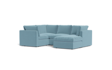 Load image into Gallery viewer, Ciello - Sectional - Aqua - High Angled
