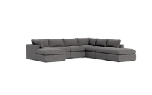 Load image into Gallery viewer, Ciello XL - Sectional - Storm Grey - Regular Backrest
