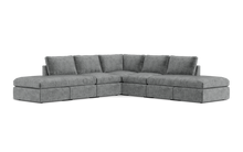 Load image into Gallery viewer, Ciello - Sectional - Basalt - High Angled
